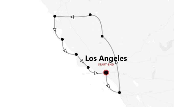 Californie 360° : San Diego, LA, San Francisco et les parcs de Californie