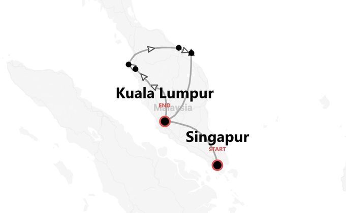 Singapur y Malasia: de las metrópolis del futuro al mar de las Islas Perhentian