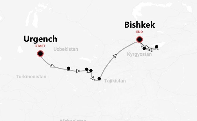 Uzbekistan, Tagikistan e Kirghizistan: il cuore dell'Asia