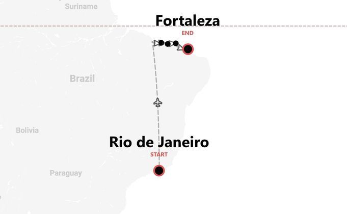 Brasile 360°: Rio de Janeiro, Jericoacoara e il Maranhão