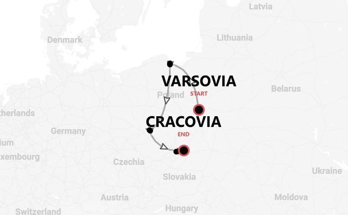 Polonia 360°: de Varsovia a Cracovia en 8 días