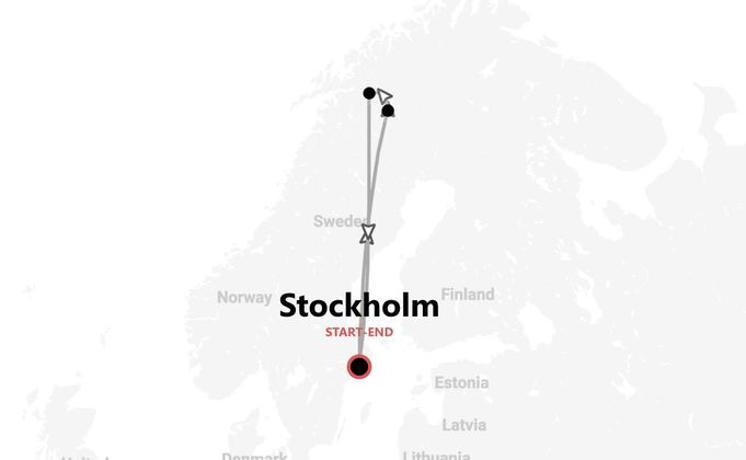 Laponie suédoise: à la poursuite des aurores boréales