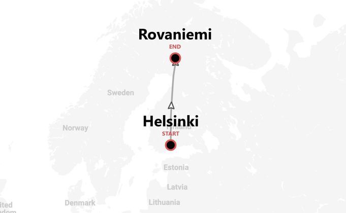 Laponia Finlandesa express: a la caza de la aurora boreal