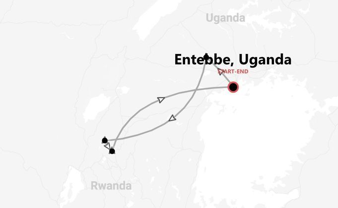 Uganda Expedition: Gorillas, Schimpansen & Dschungelsafari