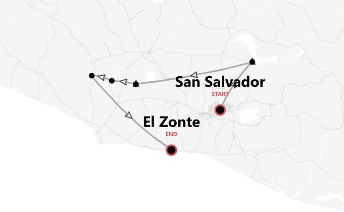 El Salvador 360°: Vulkane, Mayakultur, Dschungel & Traumstrände