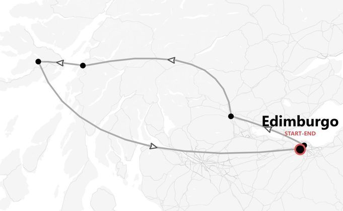 Scozia Express: Edimburgo e le Highlands da veri local