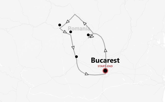 Rumania 360°: desde Bucarest a Transilvania