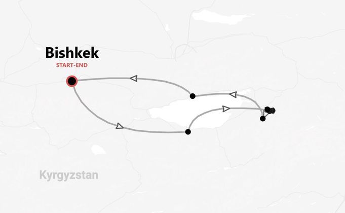 Kirghizistan: trekking tra il lago Ala Kul e le montagne celesti del Tien Shan