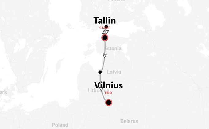 Baltikum 360°: Tallin, Riga und Vilnius