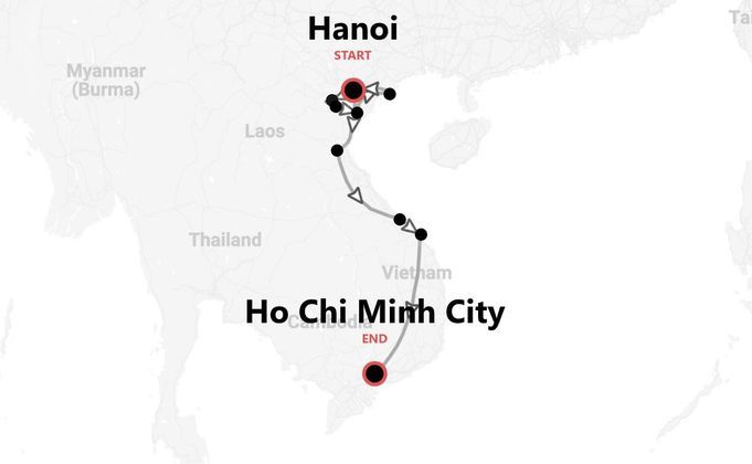 Vietnam 360°: from Hanoi to Ho Chi Minh City