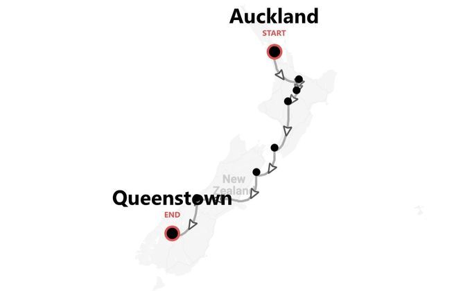 New Zealand 360°: From Auckland to Queenstown