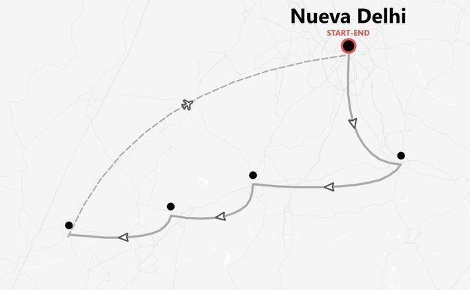 India: del Rajasthan al Taj Mahal