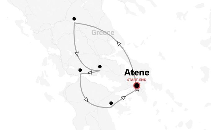 Grèce 360: Athènes, les Météores et le Péloponnèse