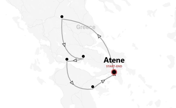 Grecia 360°: Atene, Meteora e il Peloponneso
