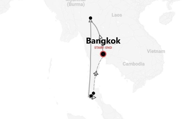 Thailand 360° Winter: Bangkok, Phuket and Chiang Mai