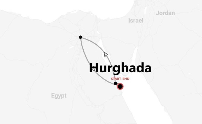 Egitto Beach Life Express: dal mare di Hurghada al deserto e le piramidi