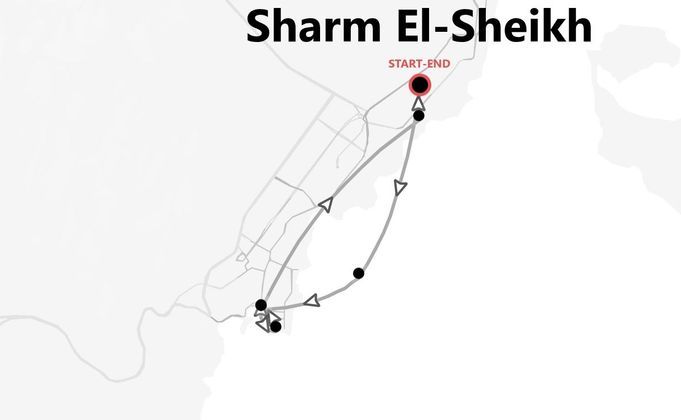 Sharm El-Sheikh Retreat: yoga, Farsha Café e magico deserto