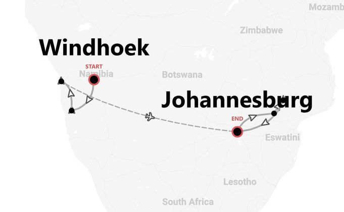 Namibia e Sudafrica Expedition: tra Sossusvlei e safari nel Kruger