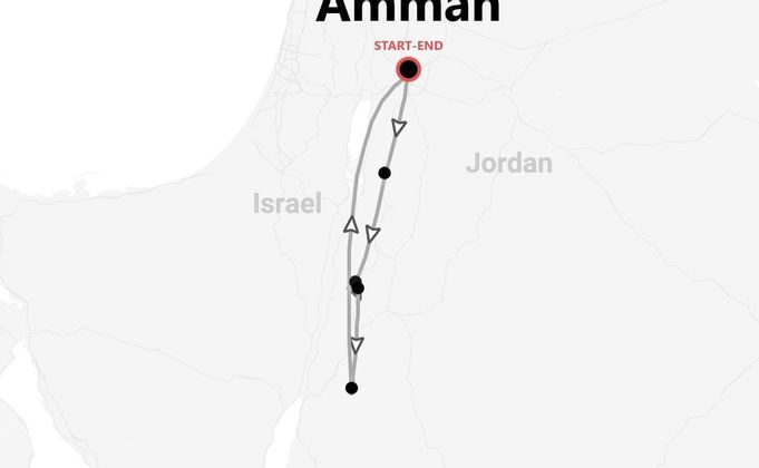Giordania in Bici: pedalando tra Petra, Wadi Rum e Mar Morto