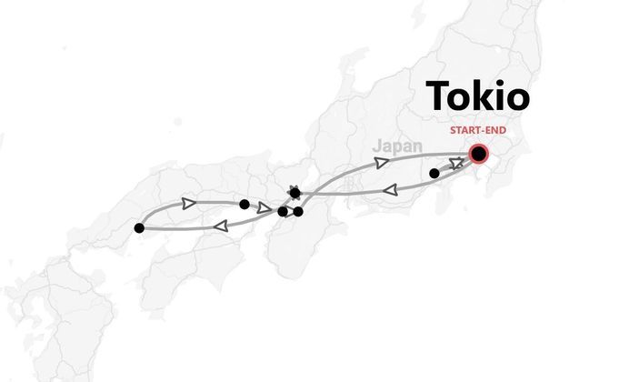 Japan 360°: Tokyo, Kyoto, Hiroshima und Osaka