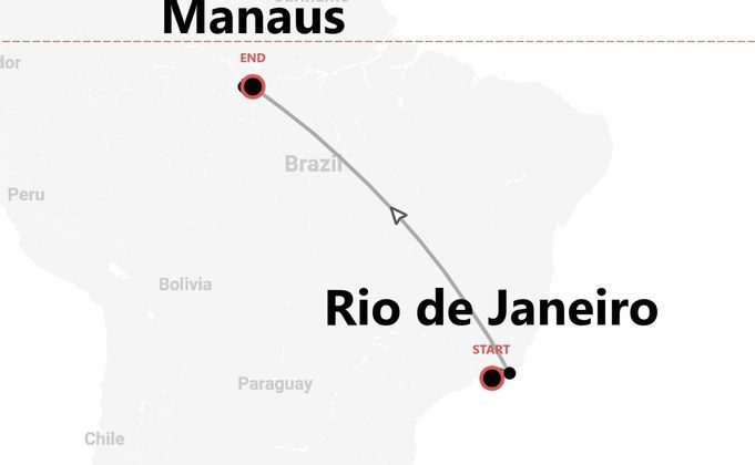 Brasile expedition: da Rio de Janeiro all'Amazzonia