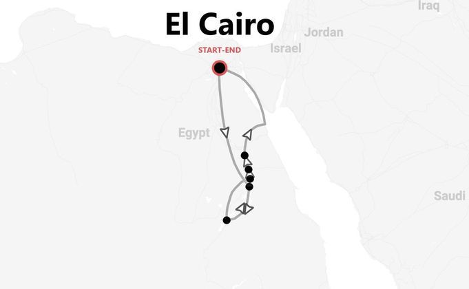 Egipto 360°: de las pirámides de Giza al mar de Hurghada