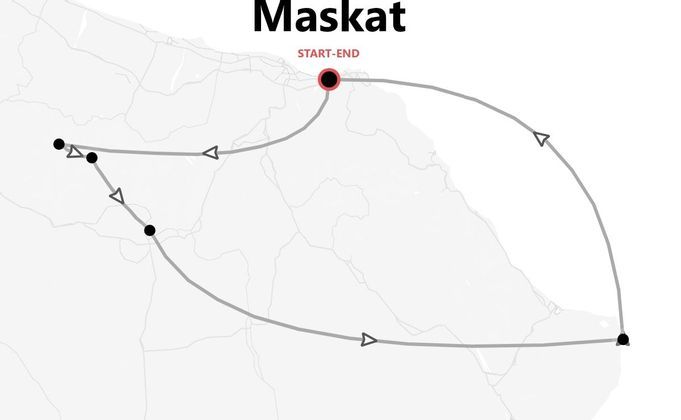 Oman 360°: Maskat, Jebel Shams und Schildkrötenstrand
