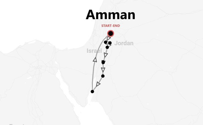 Jordanien 360°: Petra, Wadi Mudschib und Wadi Rum