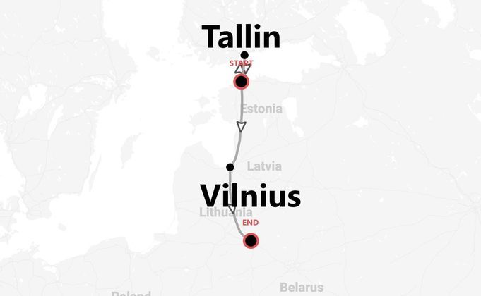 Baltikum 360°: Tallin, Riga und Vilnius