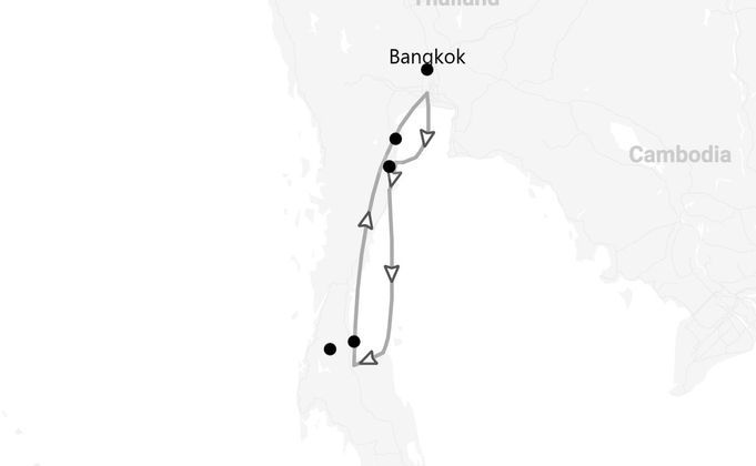 Tailandia Beach Life: desde Bangkok hasta Koh Tao & Koh Samui