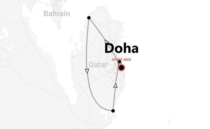 Qatar Express: Doha e le dune del deserto