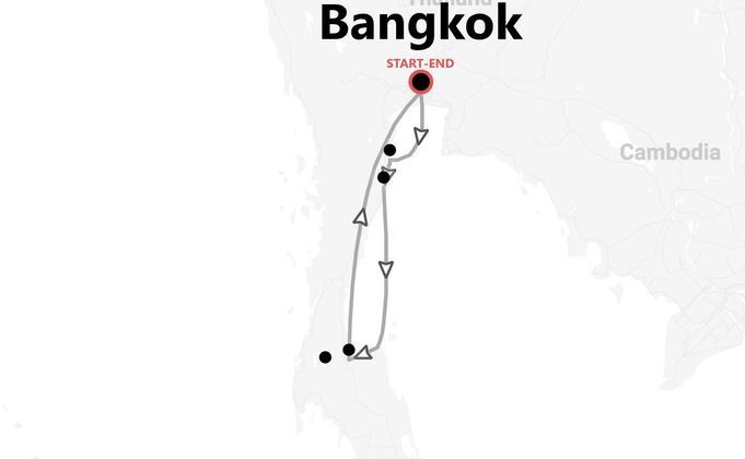 Tailandia Beach Life: desde Bangkok hasta Koh Tao & Koh Samui