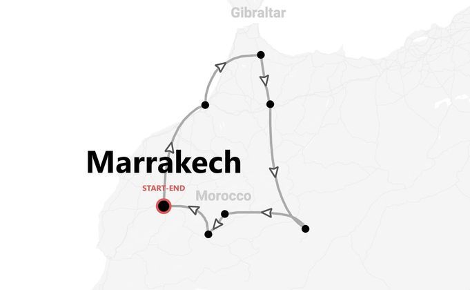 Maroc 360°: Marrakech, Chefchaouen, Fès et le désert
