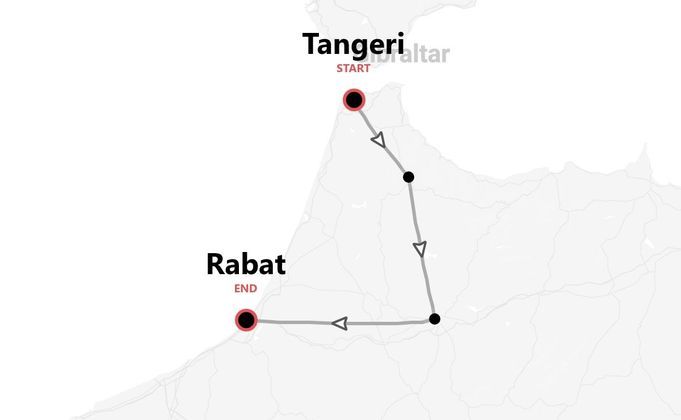 Marocco del Nord Express: Tangeri, Chefchaouen, Fes e Rabat