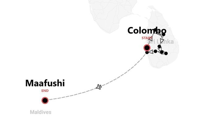 Sri Lanka e Maldive: da Ella all'atollo di Maafushi
