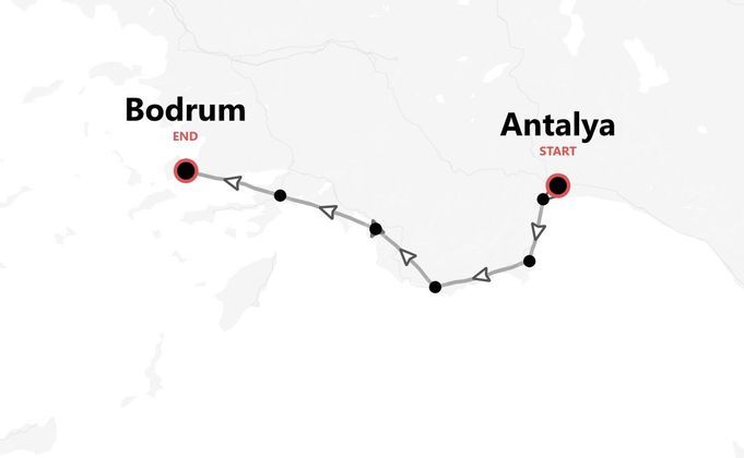 Turchia Beach Life: le spiagge della costa Turchese da Antalya a Bodrum
