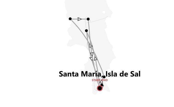 Kap Verde Beach Life: die Sal Insel