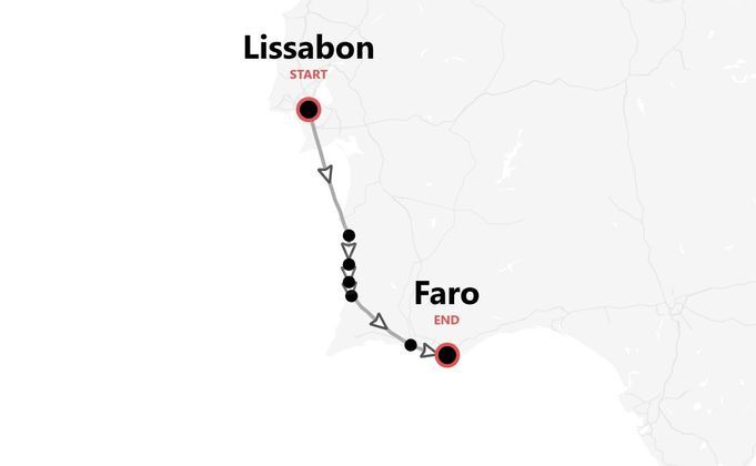 Portugal: Wandern auf dem Fischerweg bis zur Algarve