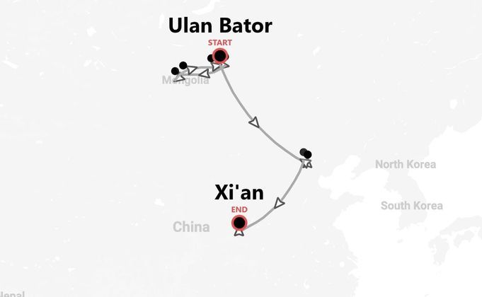 Mongolia e Cina: dalle steppe del Gobi alla Grande Muraglia