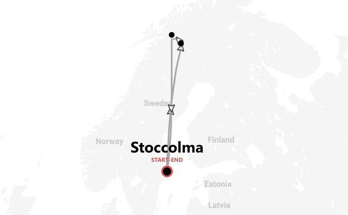Lapponia svedese: a caccia dell'aurora boreale