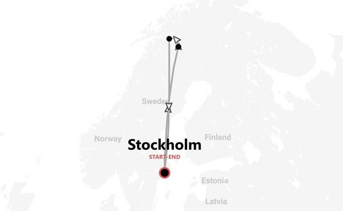 Laponie suédoise: à la poursuite des aurores boréales