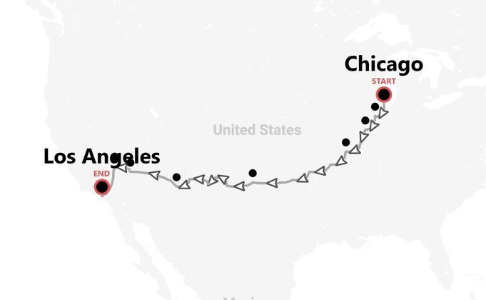 USA: on the road sulla Route 66 da Chicago a Los Angeles