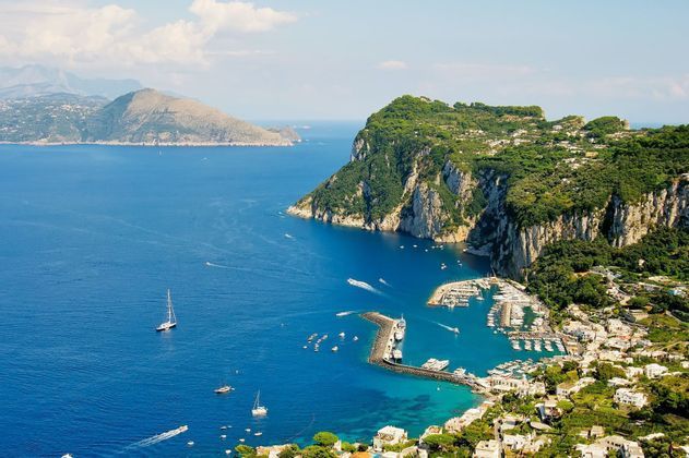 Campania: del Vesubio a la Isla de Capri