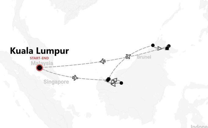 Malaisie : de Kuala Lumpur à Bornéo