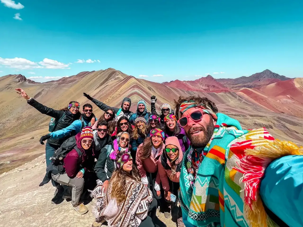WeRoader in trekking sulla Rainbow Mountain in Perù