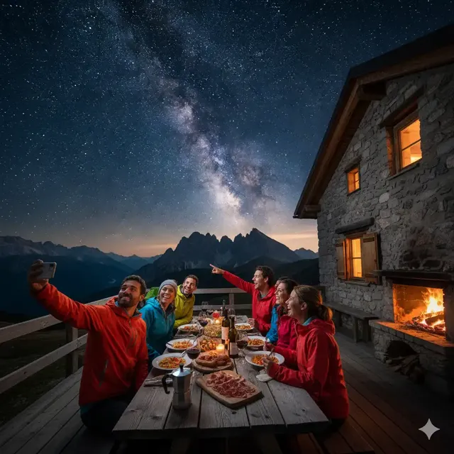 Trekking, Cena con Delitto & Notte in Rifugio