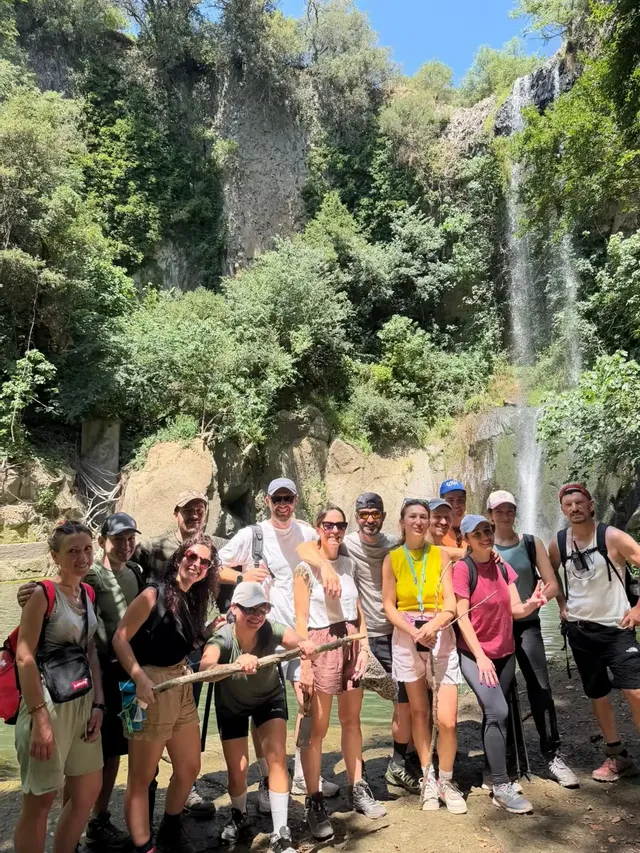 Trekking alle 5 cascate di Cerveteri con bagno