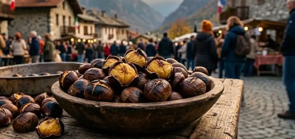 Alla scoperta delle trazioni : Sagra Valsusina del marrone 