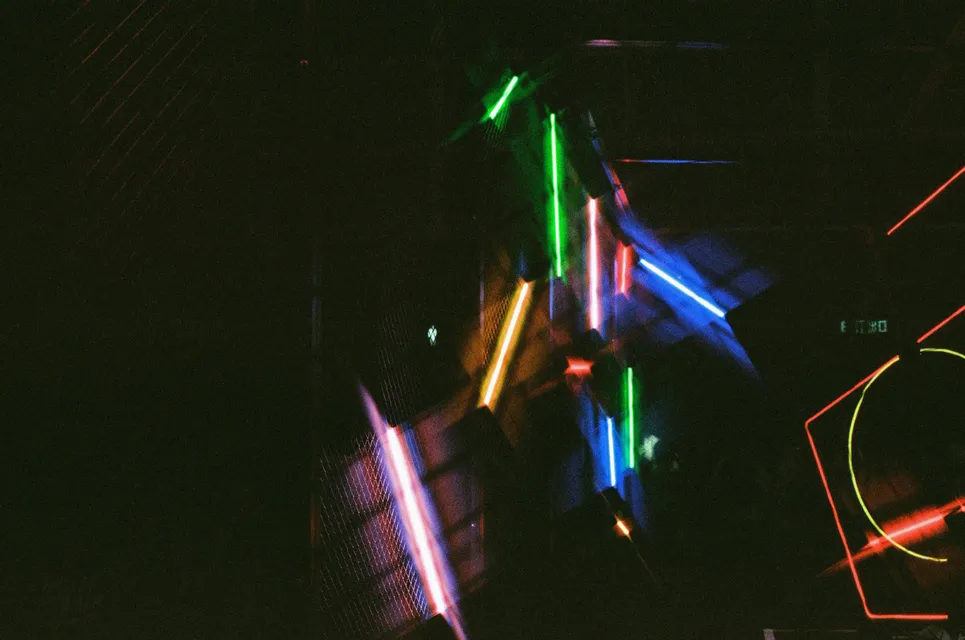 Laser game & New Friends