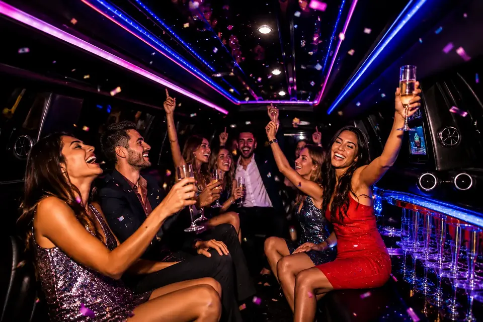 2 Ore di Festa in Limobus al Centro con Aperitivo🥳